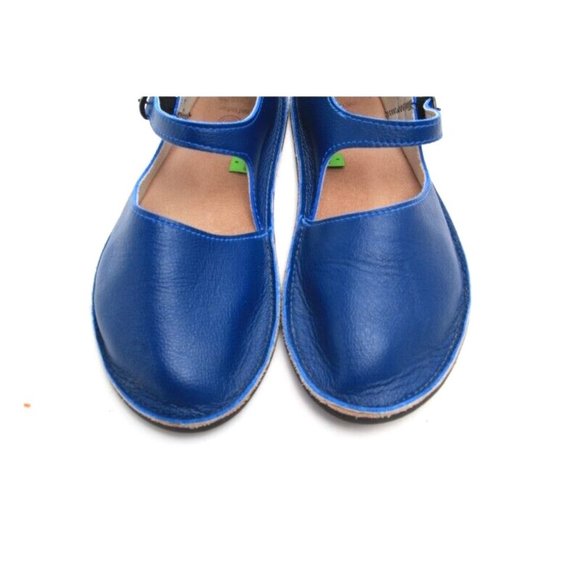 Soft Star softstar merry jane mary jane shoes CUSTOMIZED blue sz u 8 = us 8.5-9 - Picture 3 of 14
